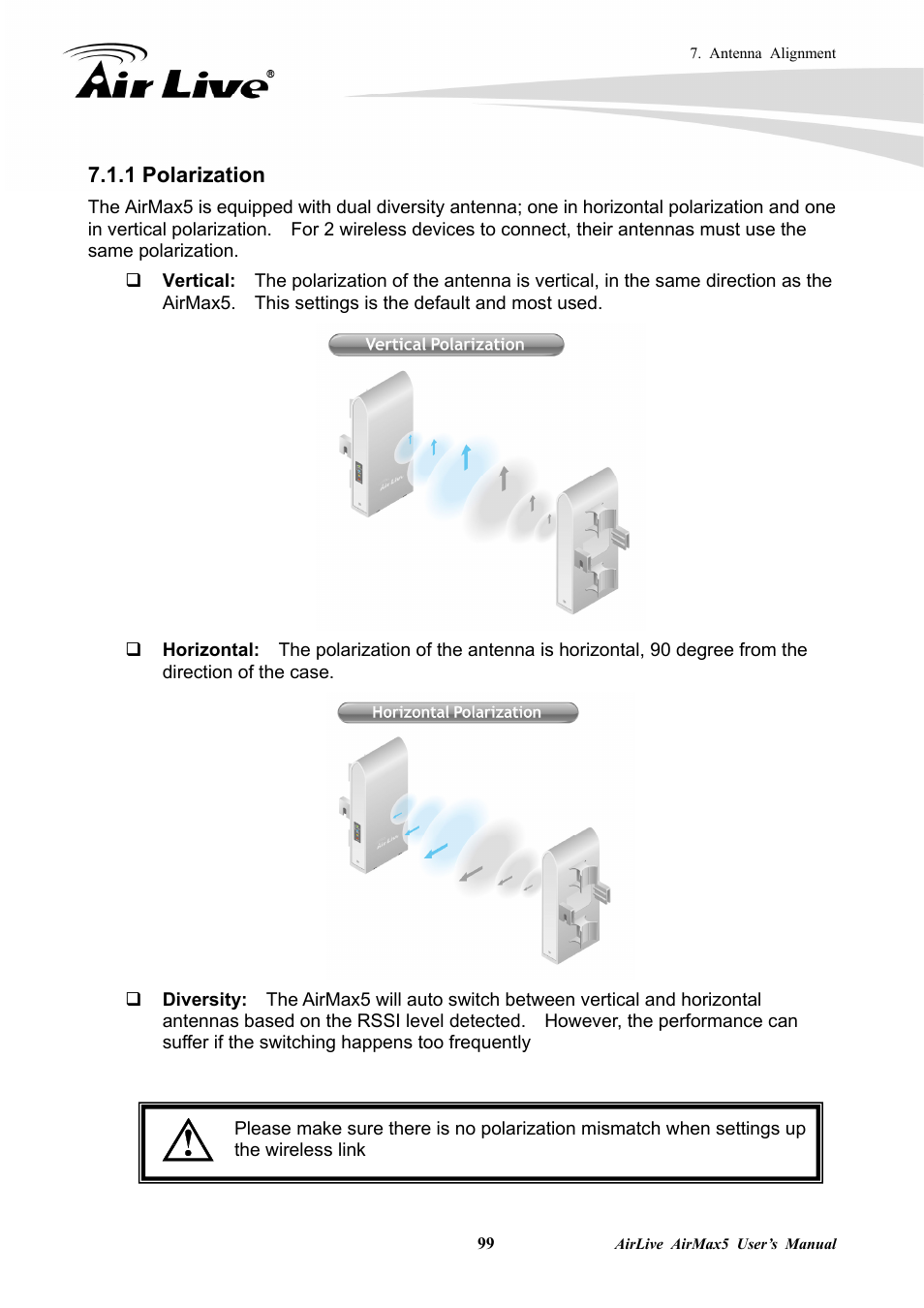 1 polarization | AirLive AirMax5 User Manual | Page 106 / 146