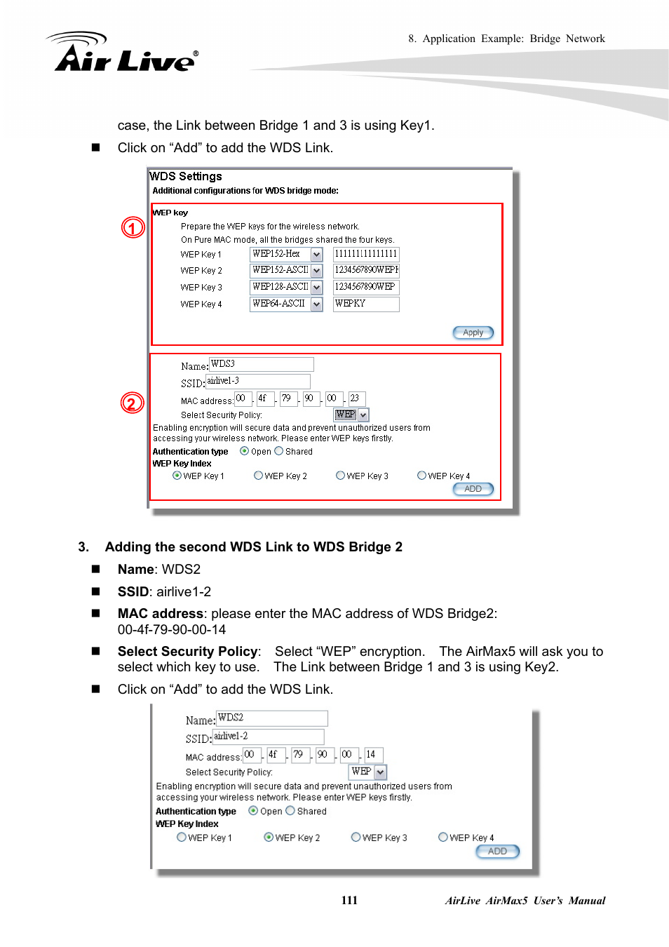 AirLive AirMax5 User Manual | Page 118 / 146