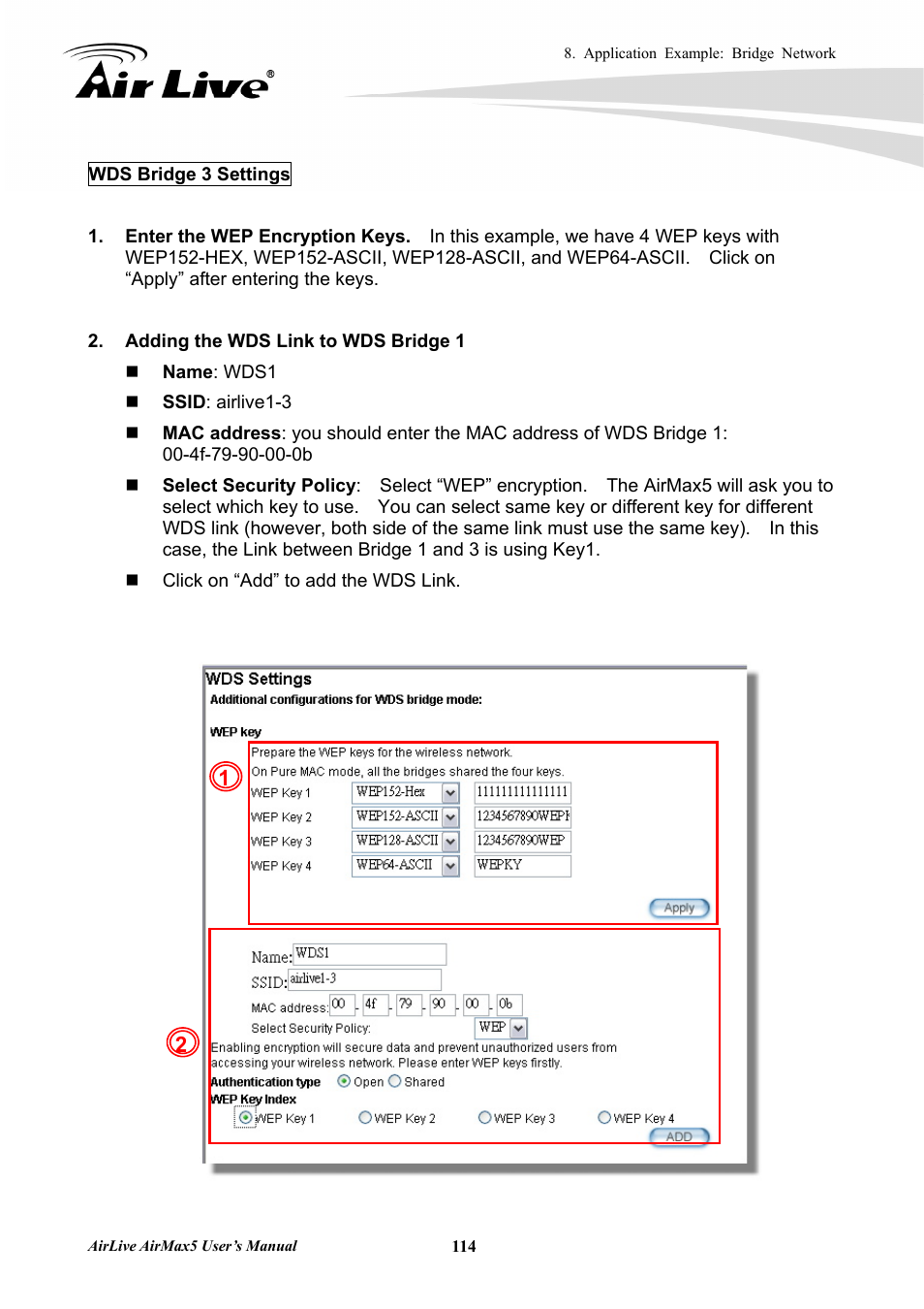AirLive AirMax5 User Manual | Page 121 / 146