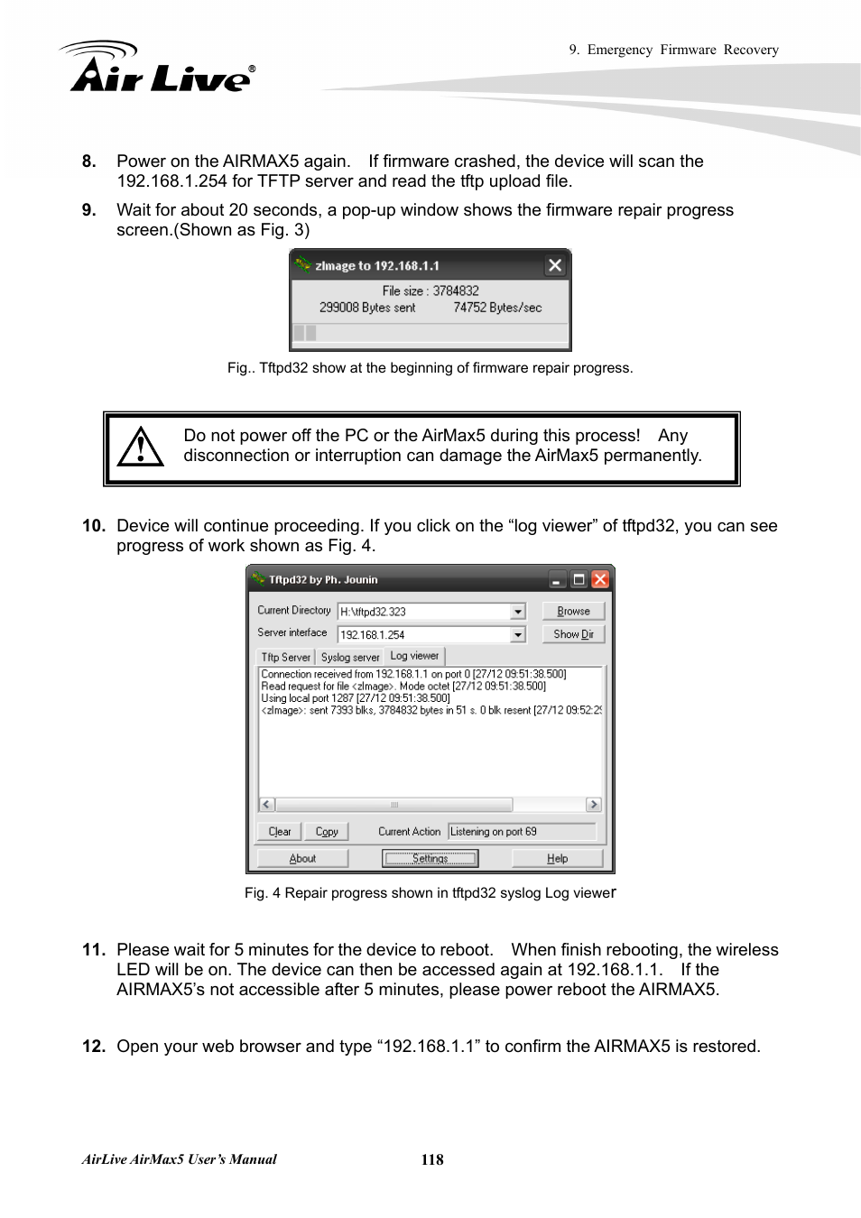 AirLive AirMax5 User Manual | Page 125 / 146