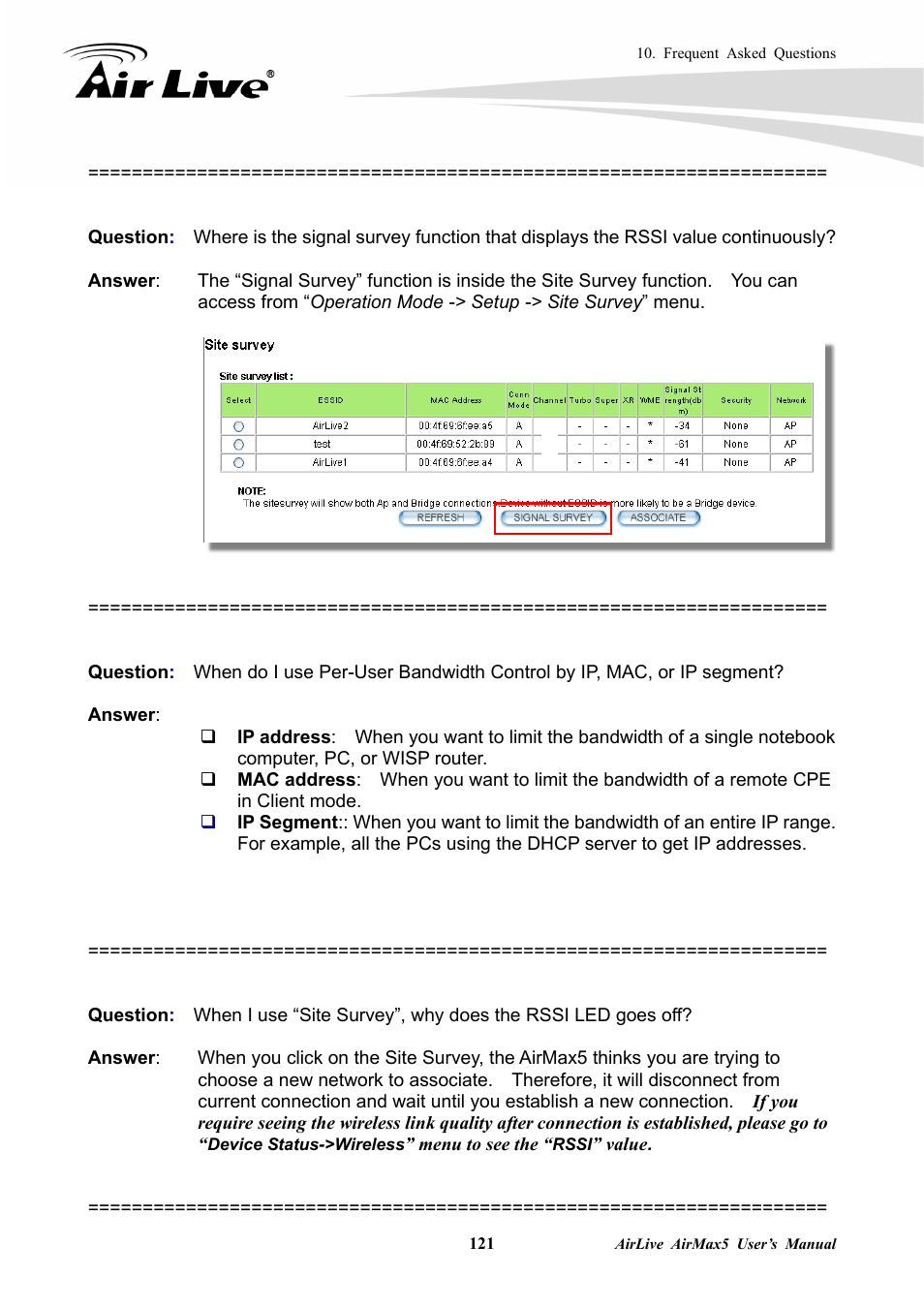AirLive AirMax5 User Manual | Page 128 / 146