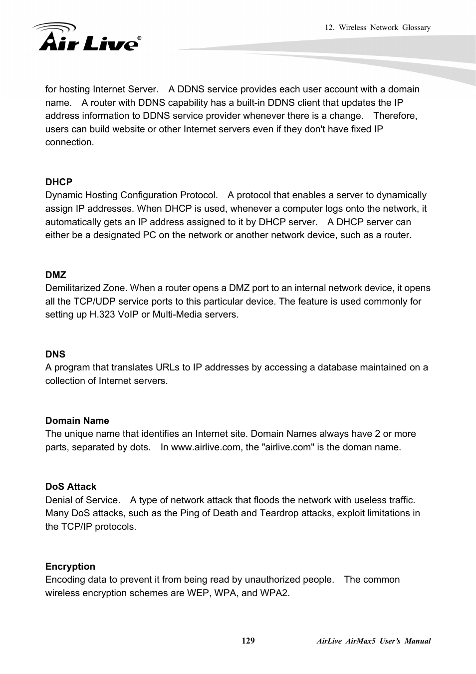 AirLive AirMax5 User Manual | Page 136 / 146