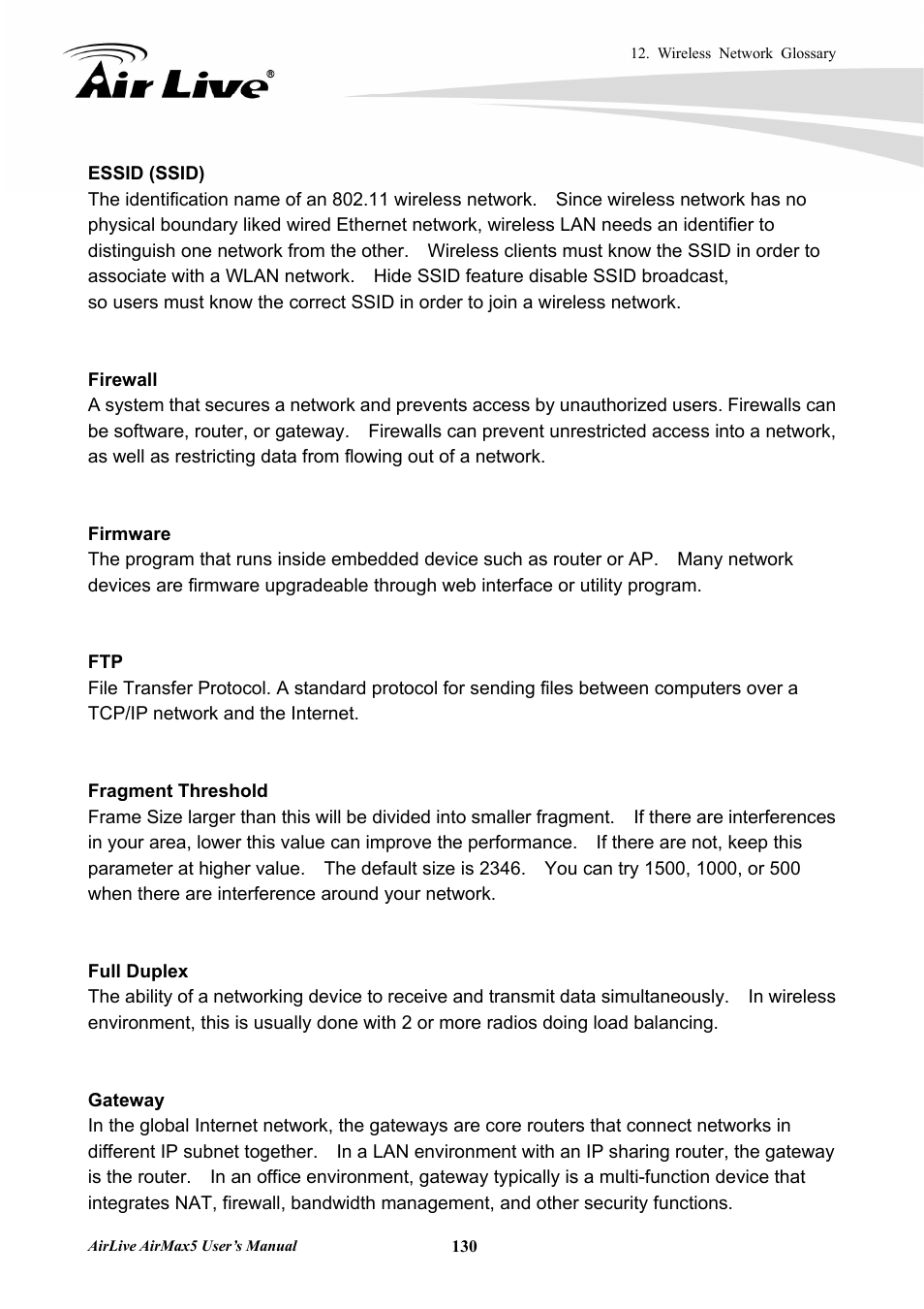 AirLive AirMax5 User Manual | Page 137 / 146