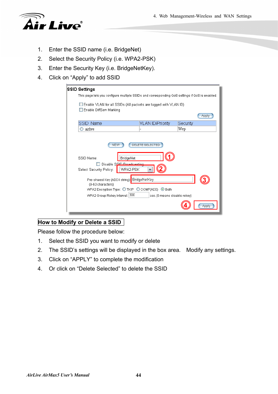 AirLive AirMax5 User Manual | Page 51 / 146