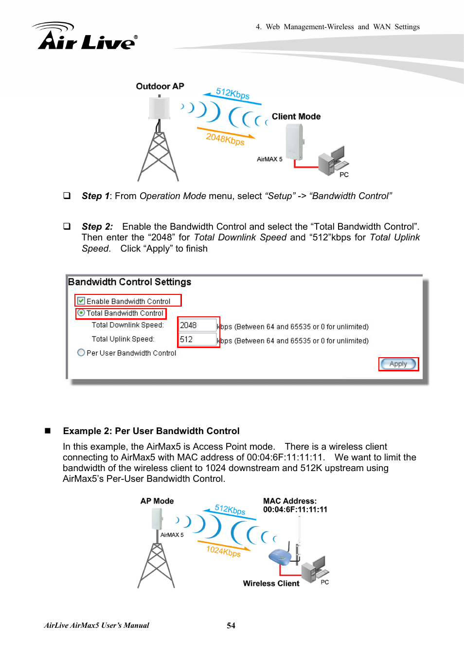 AirLive AirMax5 User Manual | Page 61 / 146