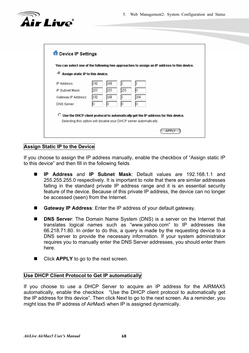 AirLive AirMax5 User Manual | Page 75 / 146