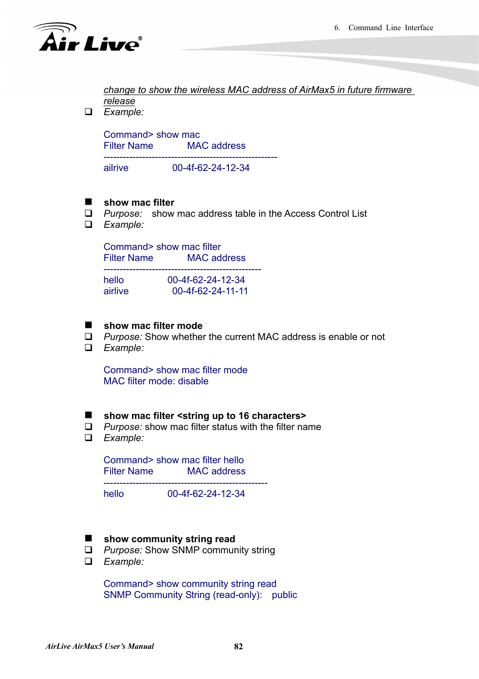 AirLive AirMax5 User Manual | Page 89 / 146