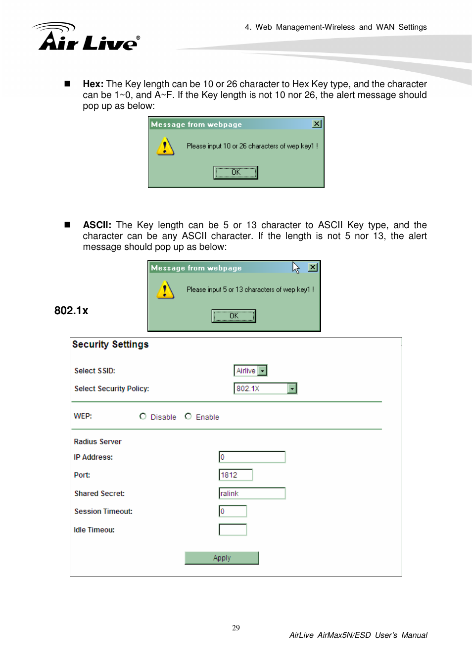 AirLive AirMax5N-ESD User Manual | Page 35 / 93