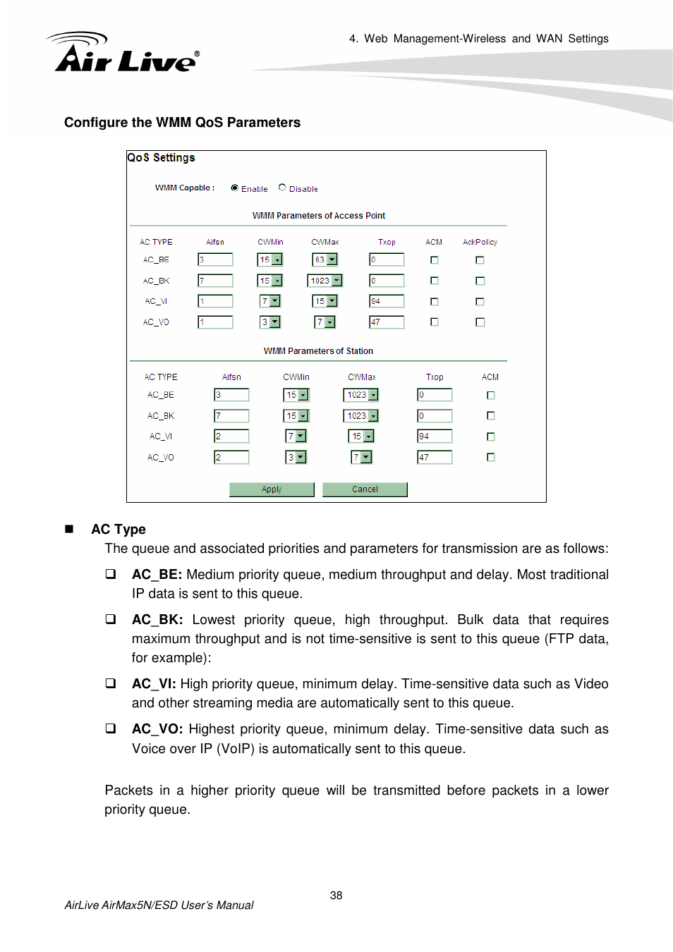 AirLive AirMax5N-ESD User Manual | Page 44 / 93