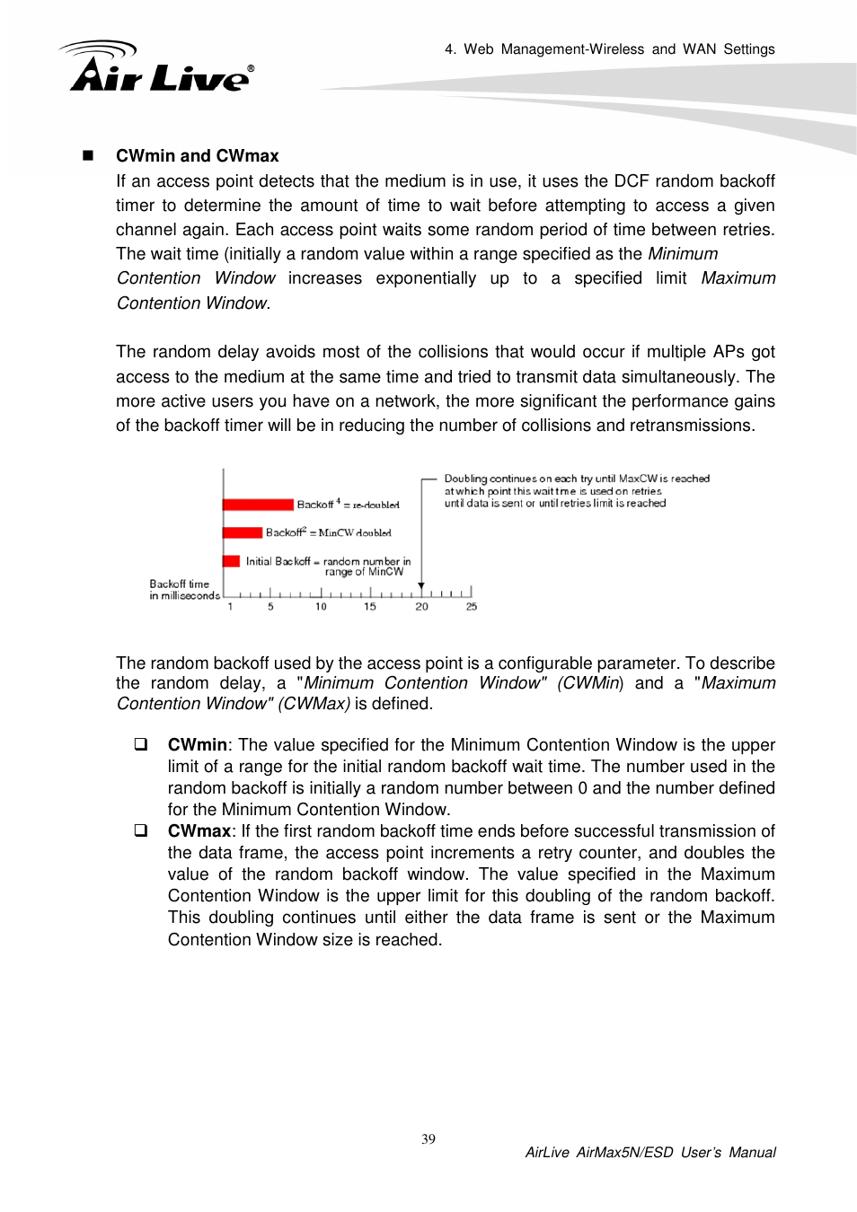 AirLive AirMax5N-ESD User Manual | Page 45 / 93