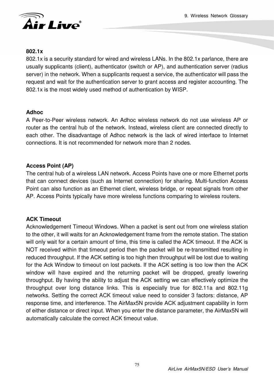 AirLive AirMax5N-ESD User Manual | Page 81 / 93