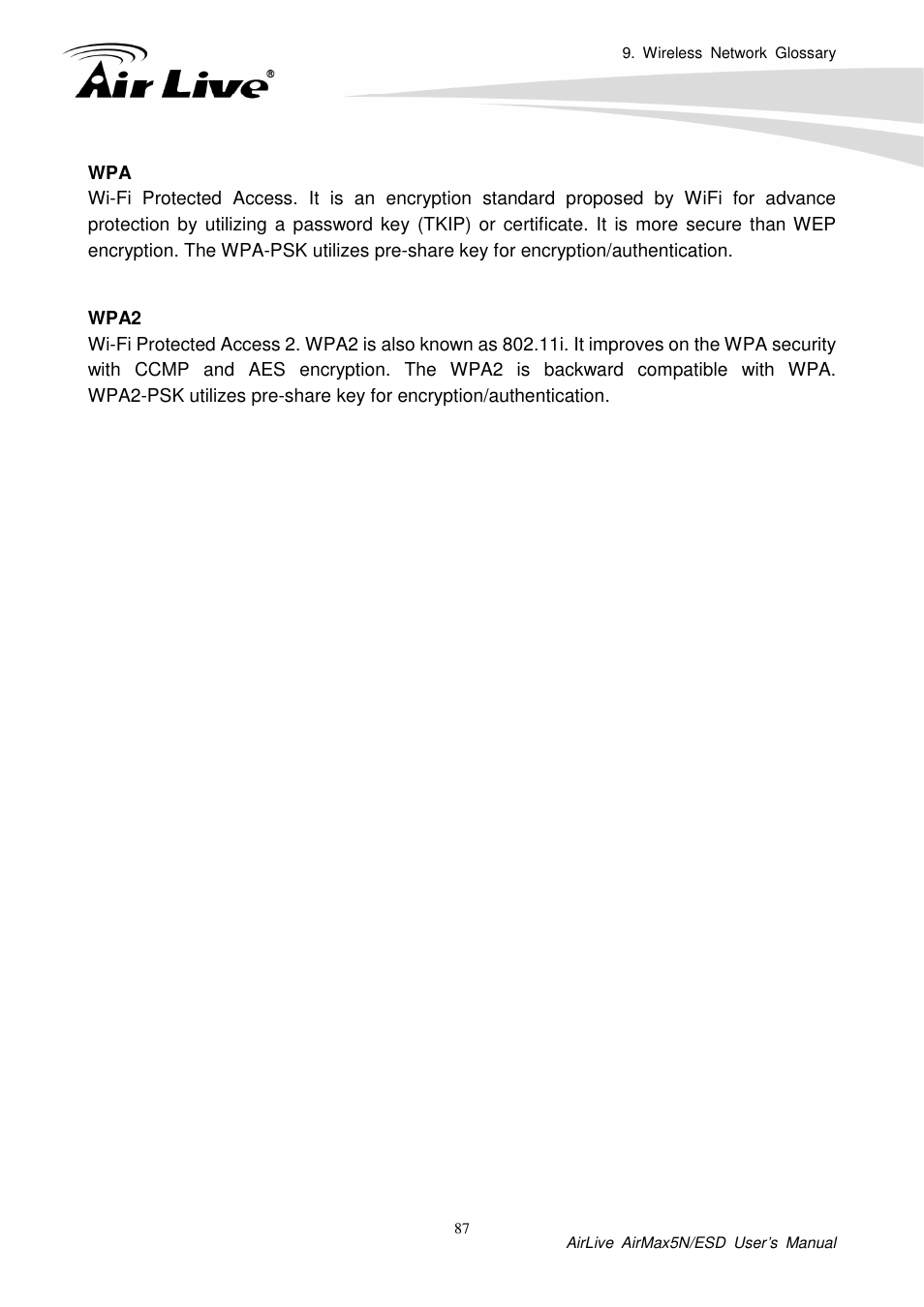 AirLive AirMax5N-ESD User Manual | Page 93 / 93