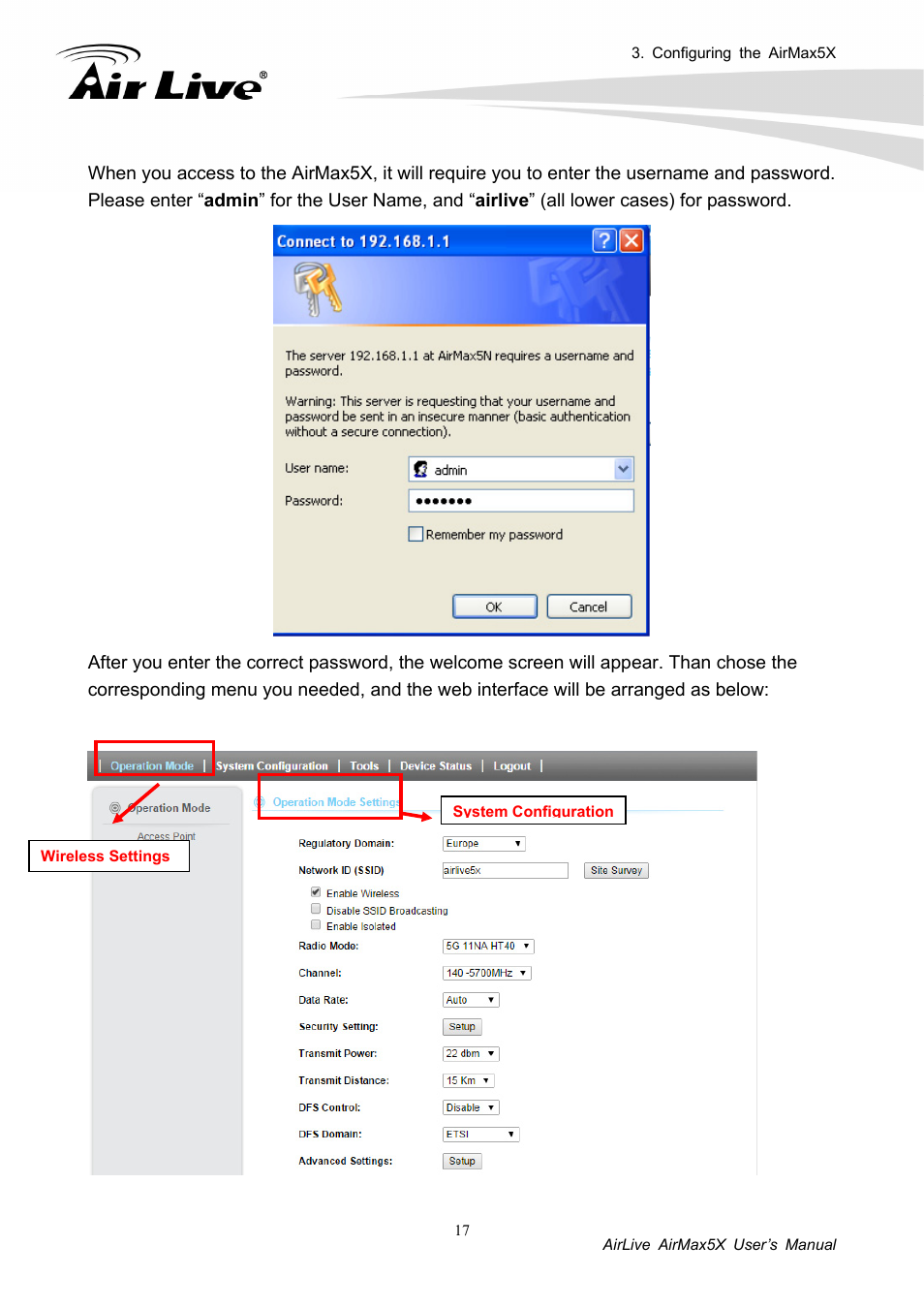 AirLive AirMax5X User Manual | Page 23 / 91