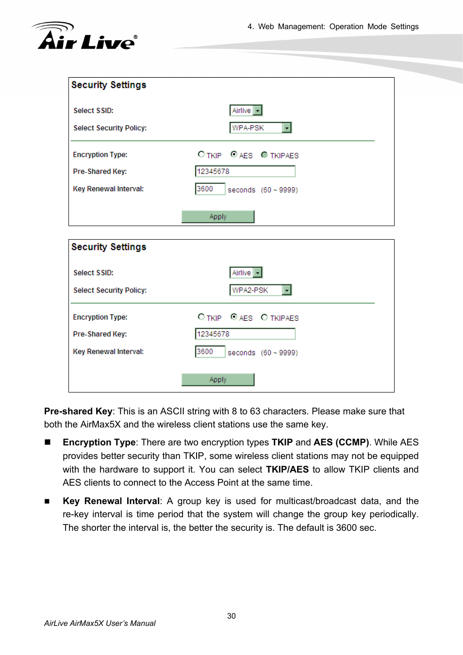AirLive AirMax5X User Manual | Page 36 / 91