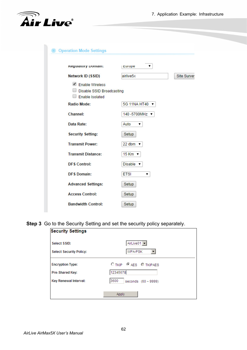 AirLive AirMax5X User Manual | Page 68 / 91