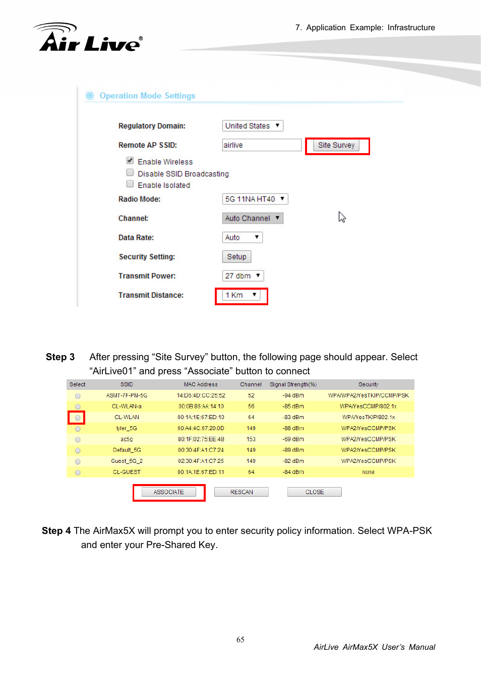 AirLive AirMax5X User Manual | Page 71 / 91