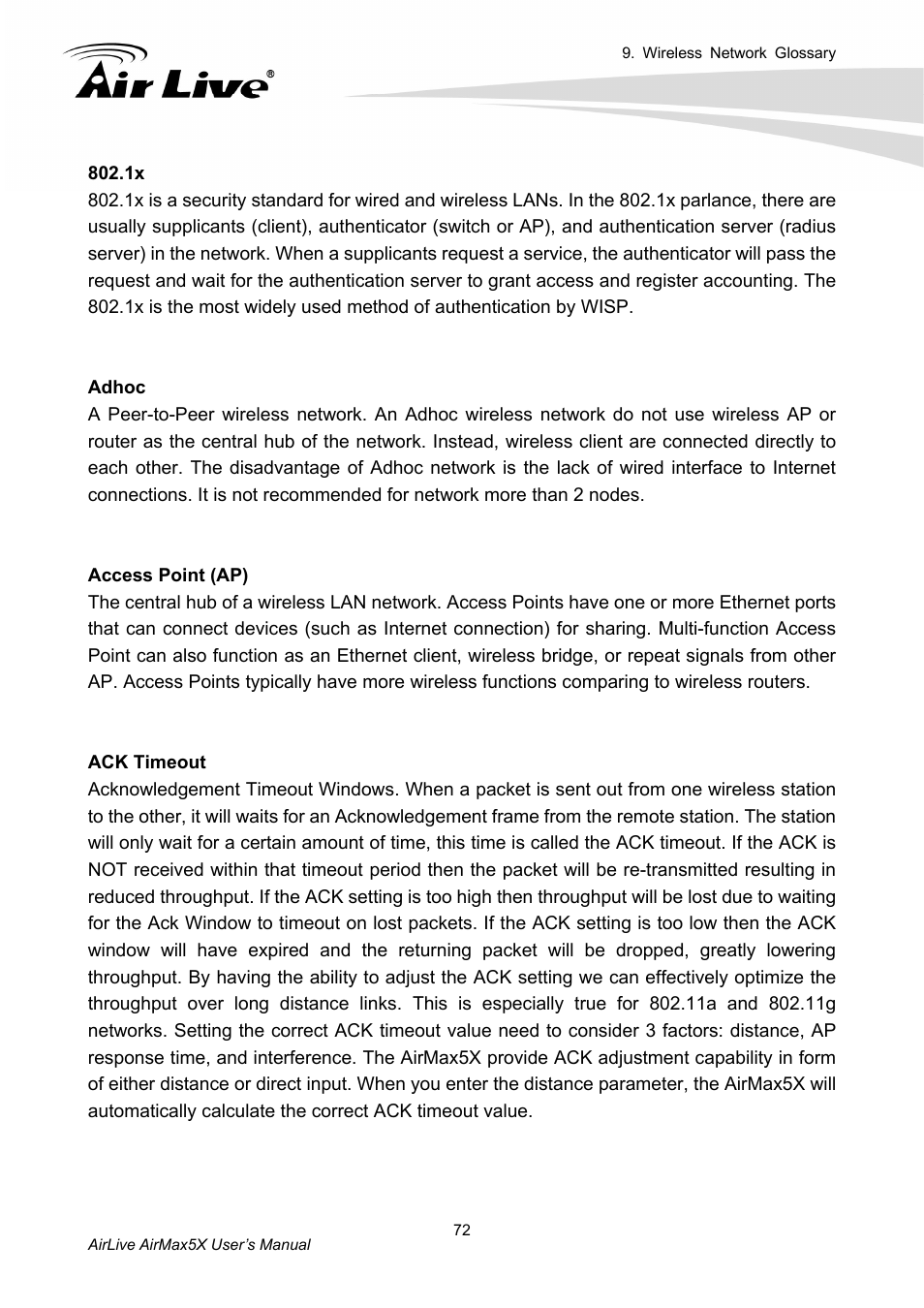 AirLive AirMax5X User Manual | Page 78 / 91