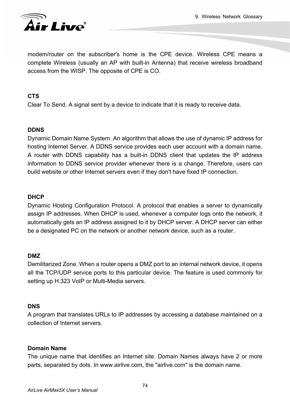 AirLive AirMax5X User Manual | Page 80 / 91