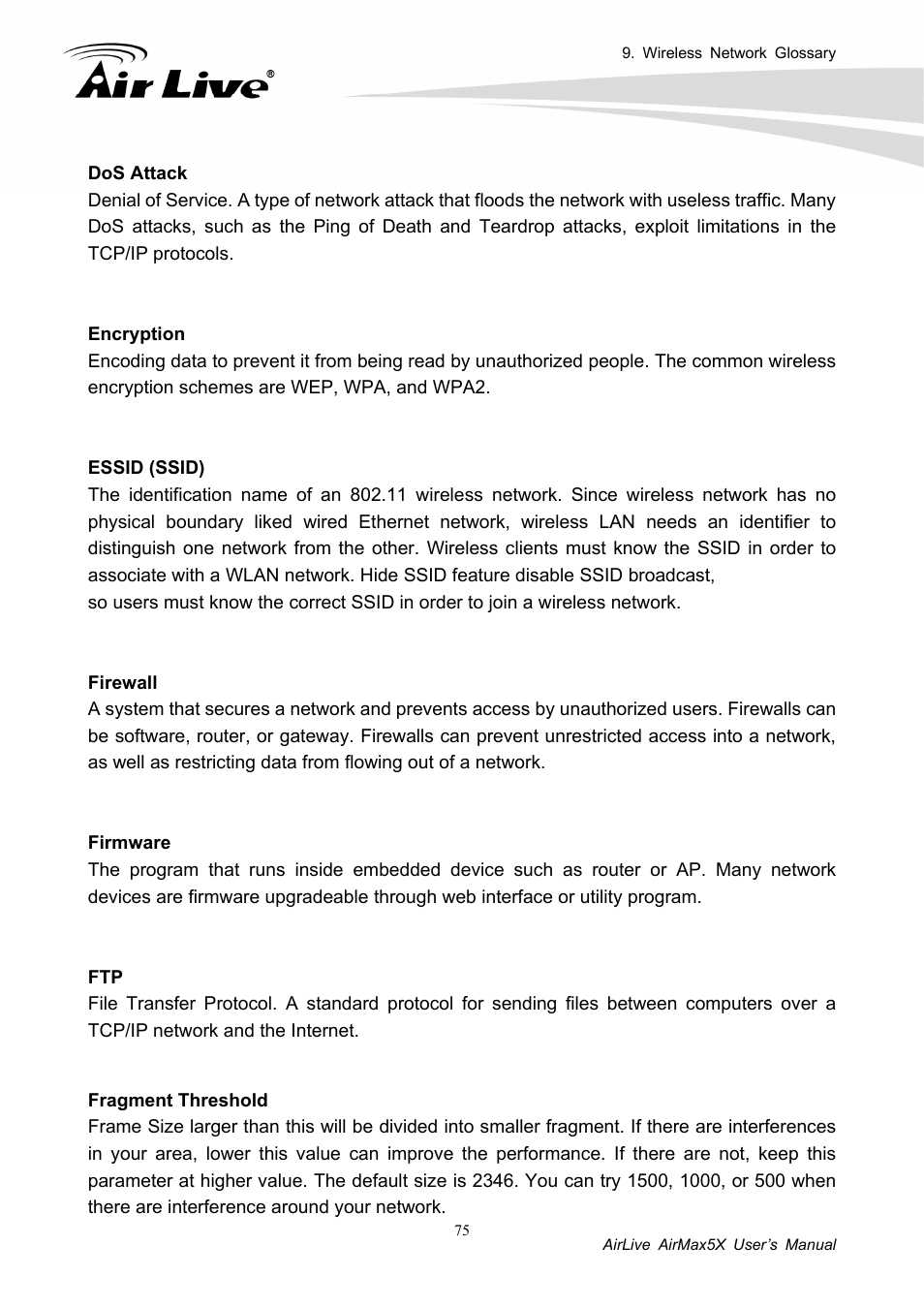 AirLive AirMax5X User Manual | Page 81 / 91