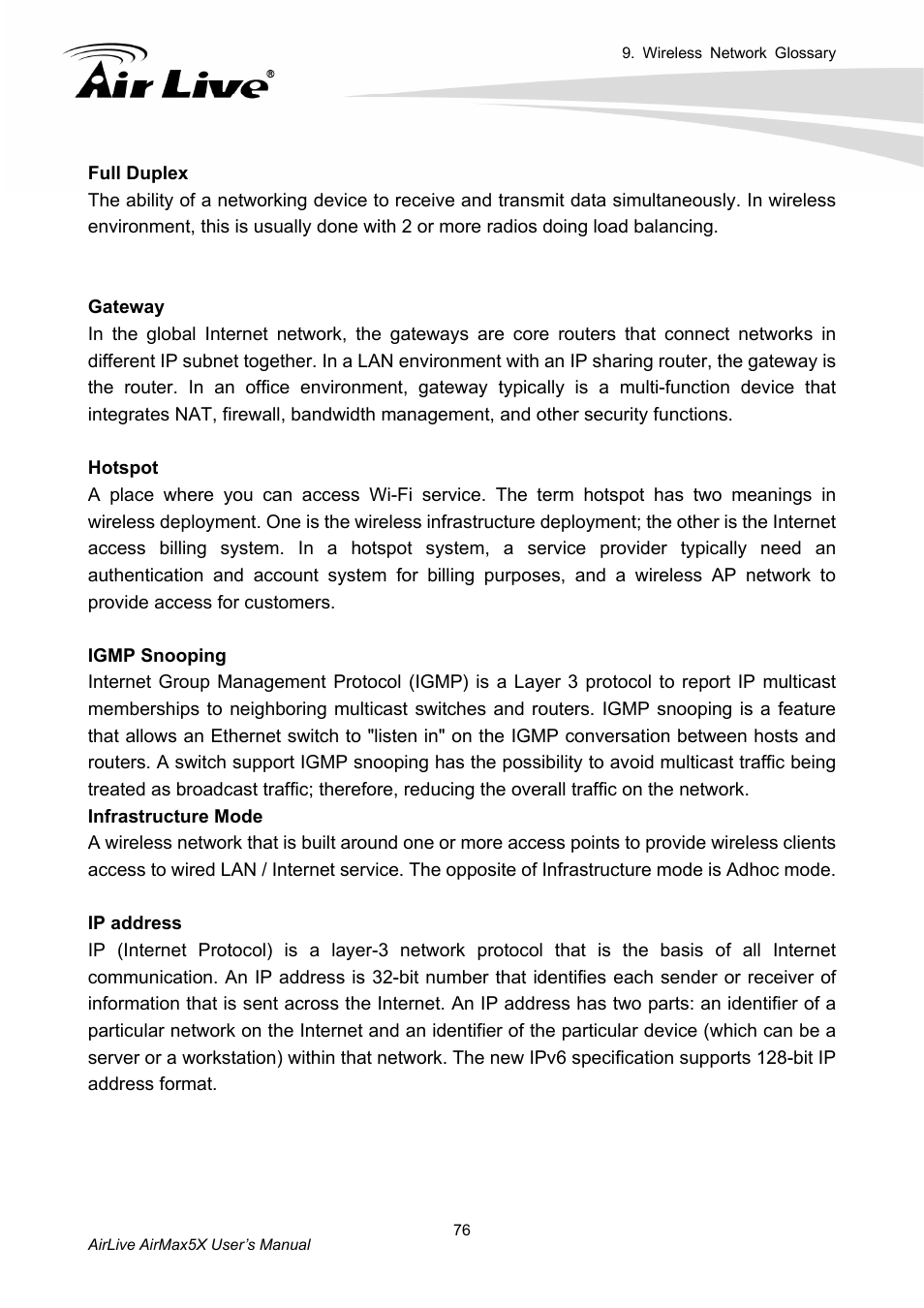 AirLive AirMax5X User Manual | Page 82 / 91