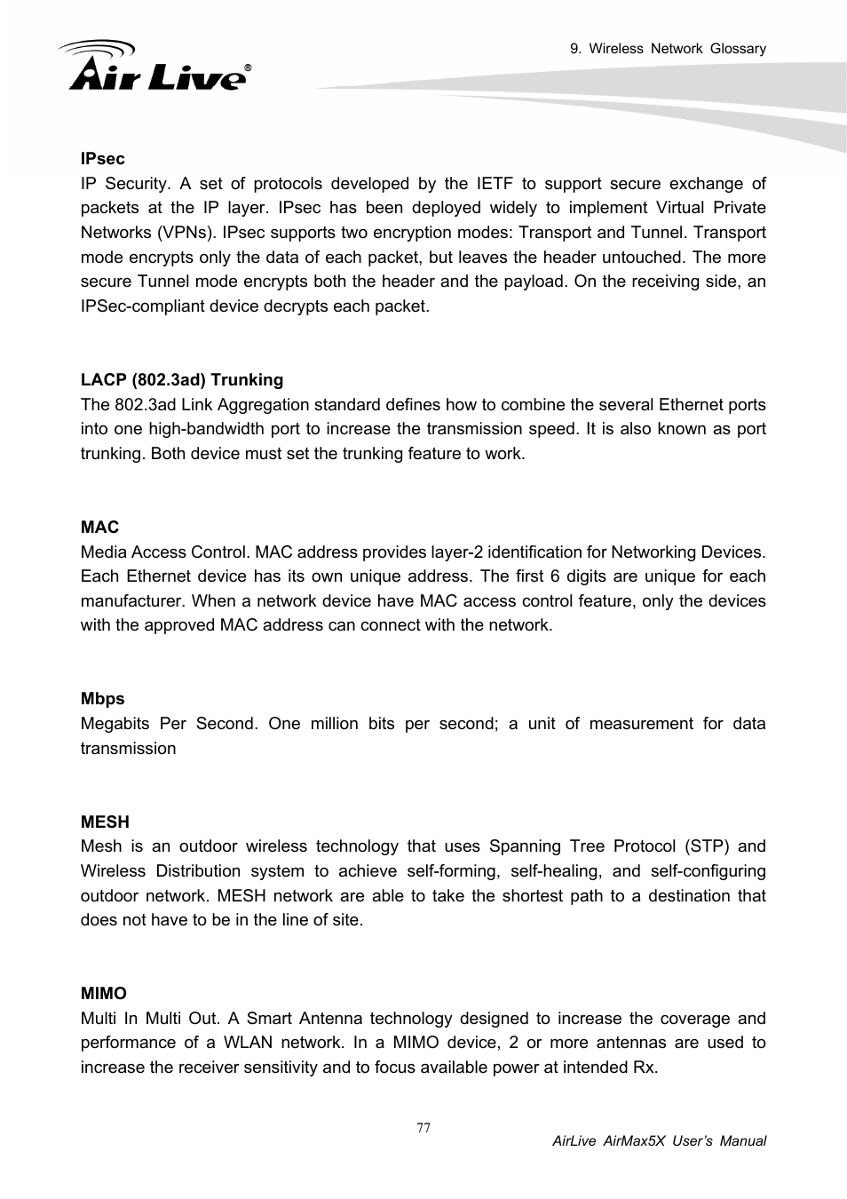 AirLive AirMax5X User Manual | Page 83 / 91