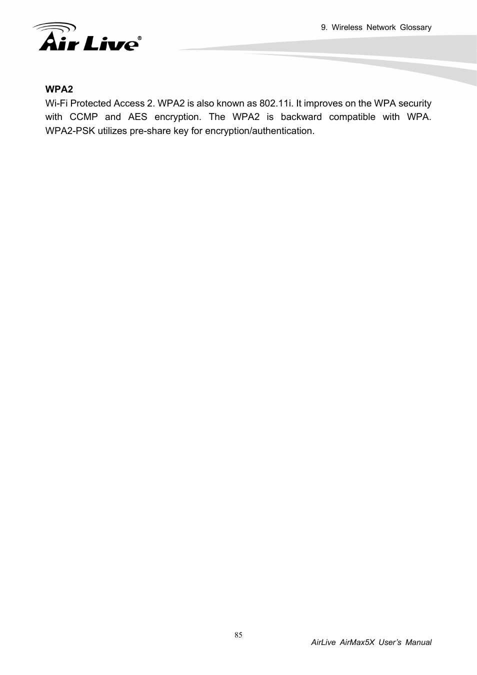 AirLive AirMax5X User Manual | Page 91 / 91
