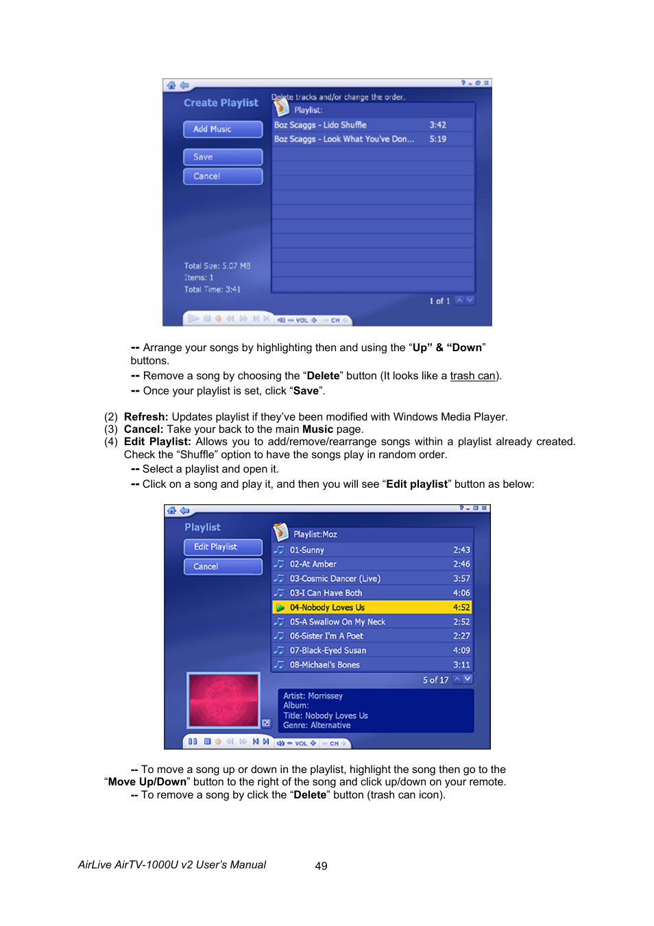 AirLive AirTV-1000U v2 User Manual | Page 52 / 61