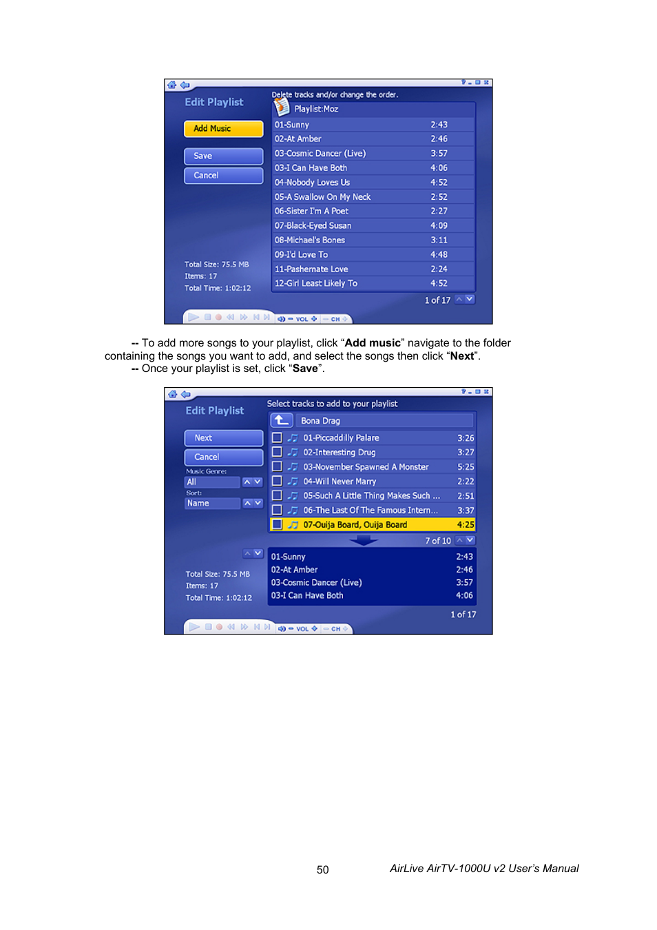 AirLive AirTV-1000U v2 User Manual | Page 53 / 61