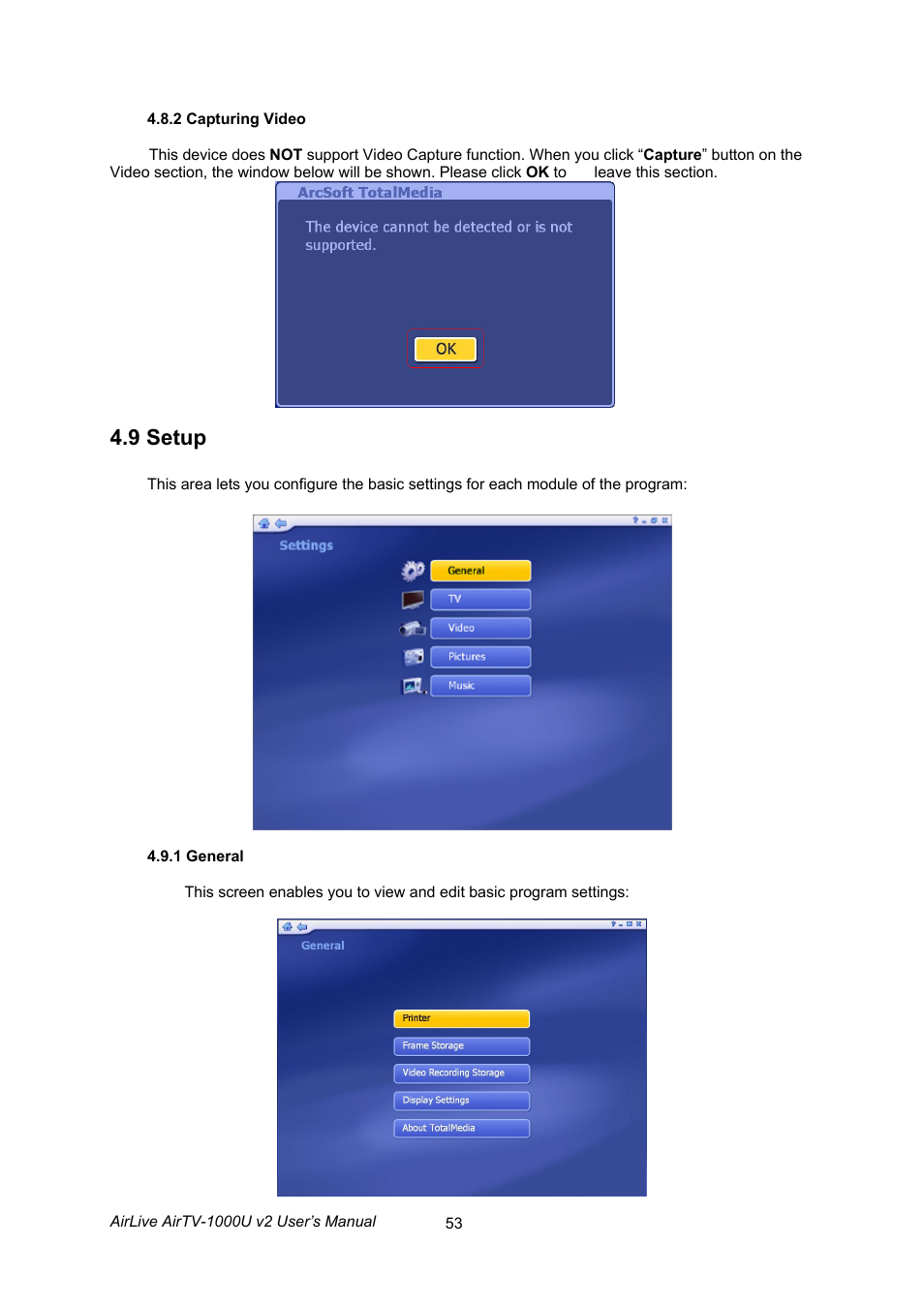 9 setup | AirLive AirTV-1000U v2 User Manual | Page 56 / 61