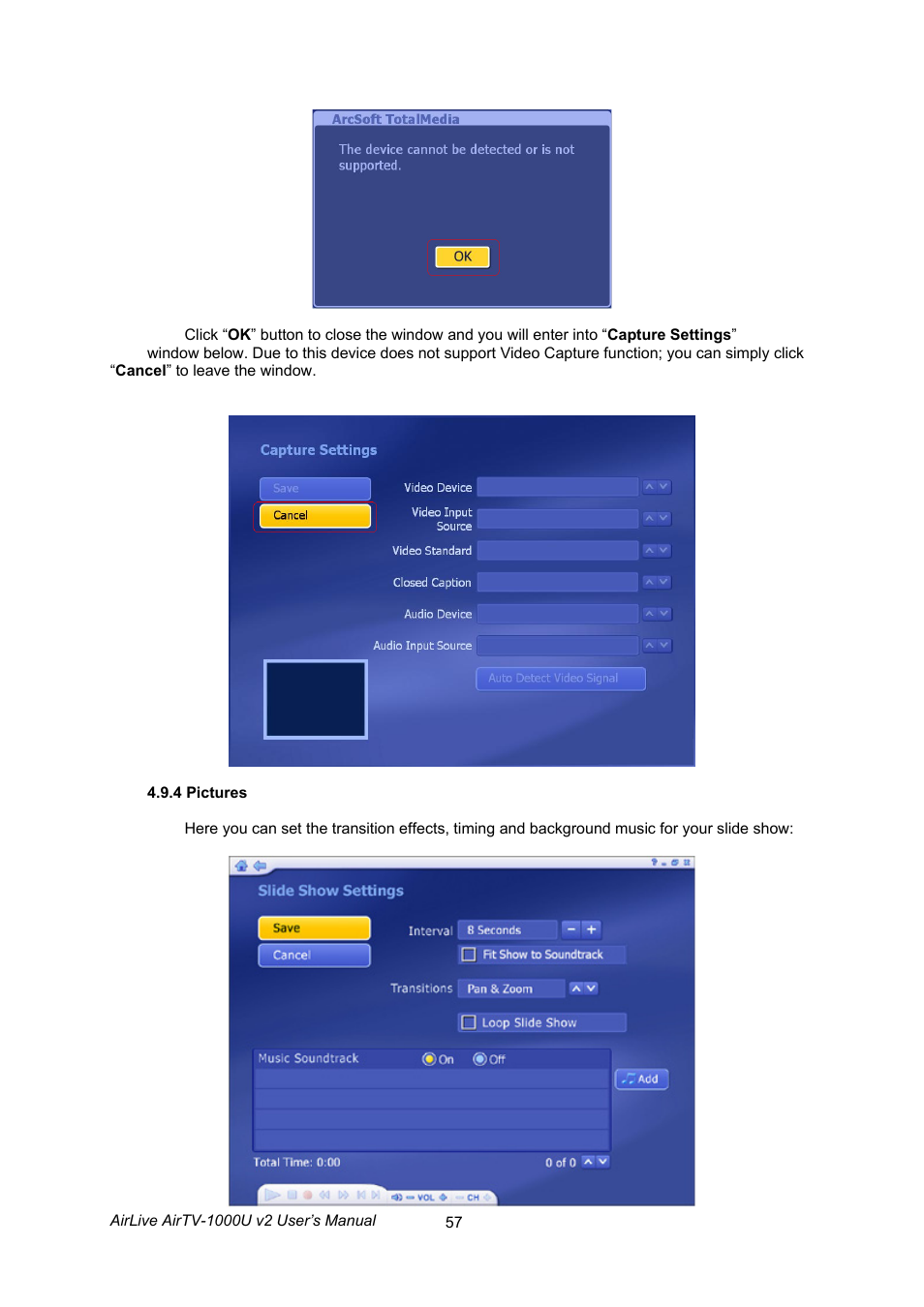 AirLive AirTV-1000U v2 User Manual | Page 60 / 61