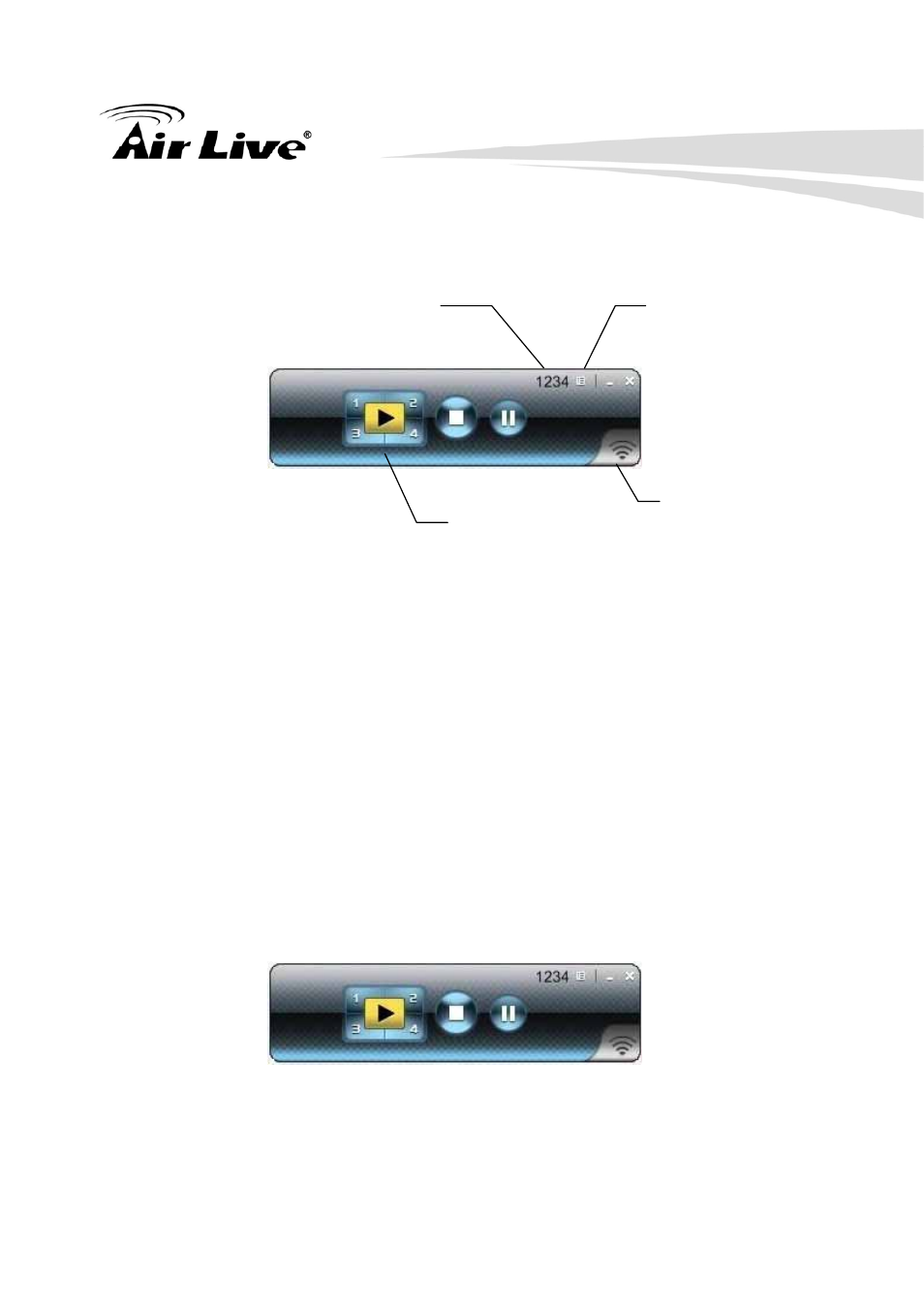 2 main user interface, 3 screen projection, Main user interface | Screen projection | AirLive AirVideo-100 User Manual | Page 35 / 67