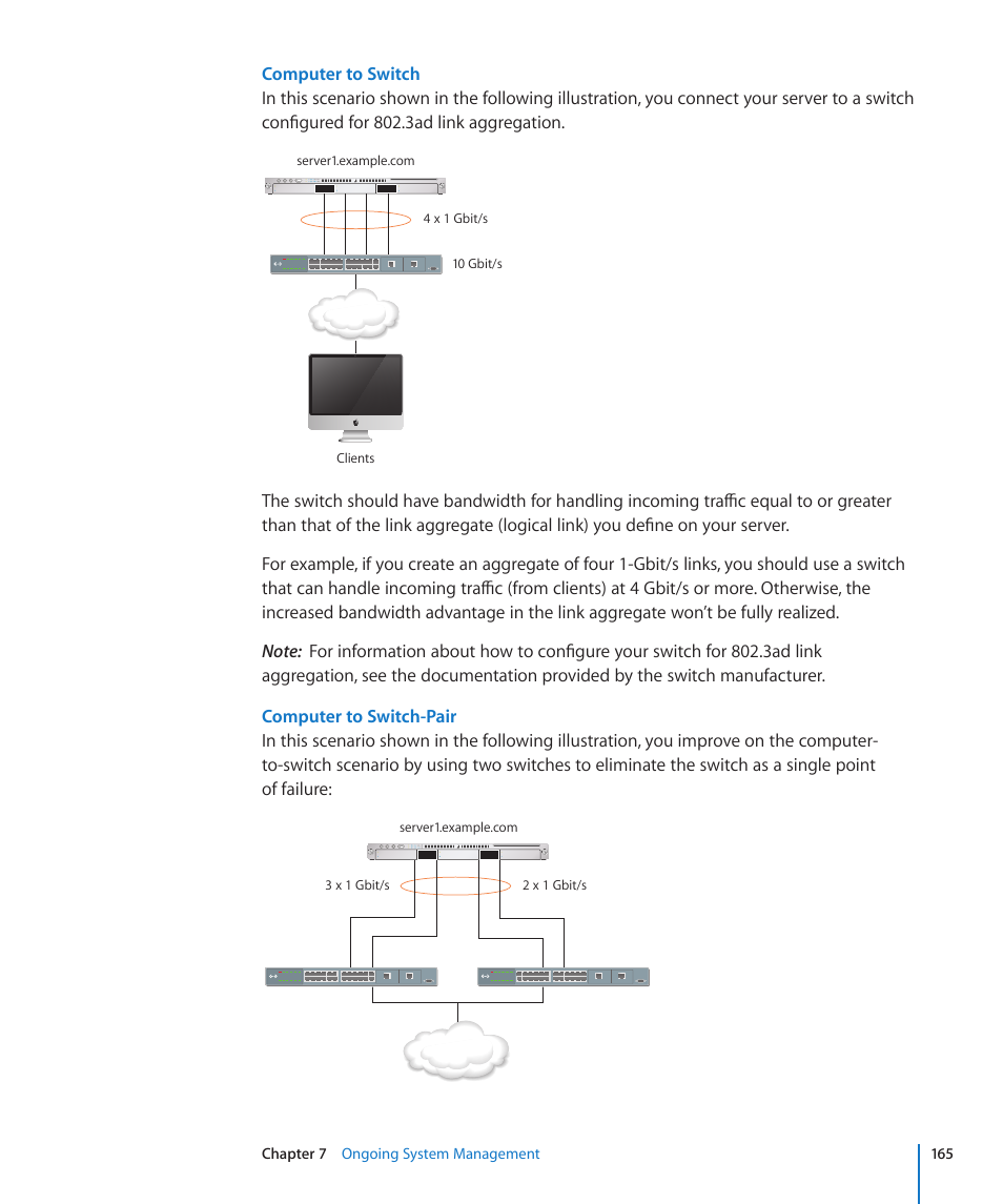 Apple Mac OS X Server (Version 10.6 Snow Leopard) User Manual | Page 165 / 197