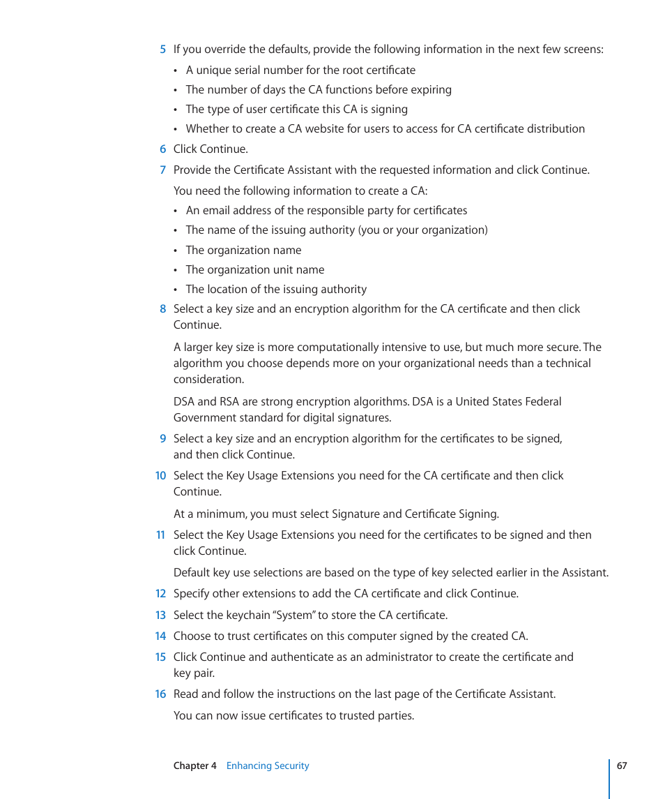 Apple Mac OS X Server (Version 10.6 Snow Leopard) User Manual | Page 67 / 197