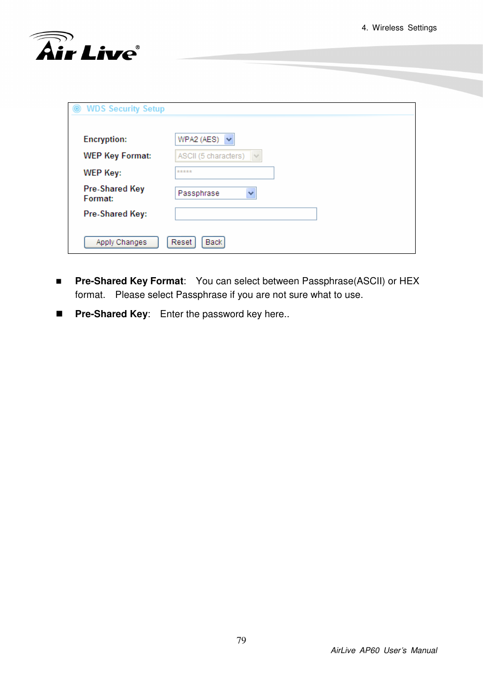 AirLive AP60 User Manual | Page 51 / 101