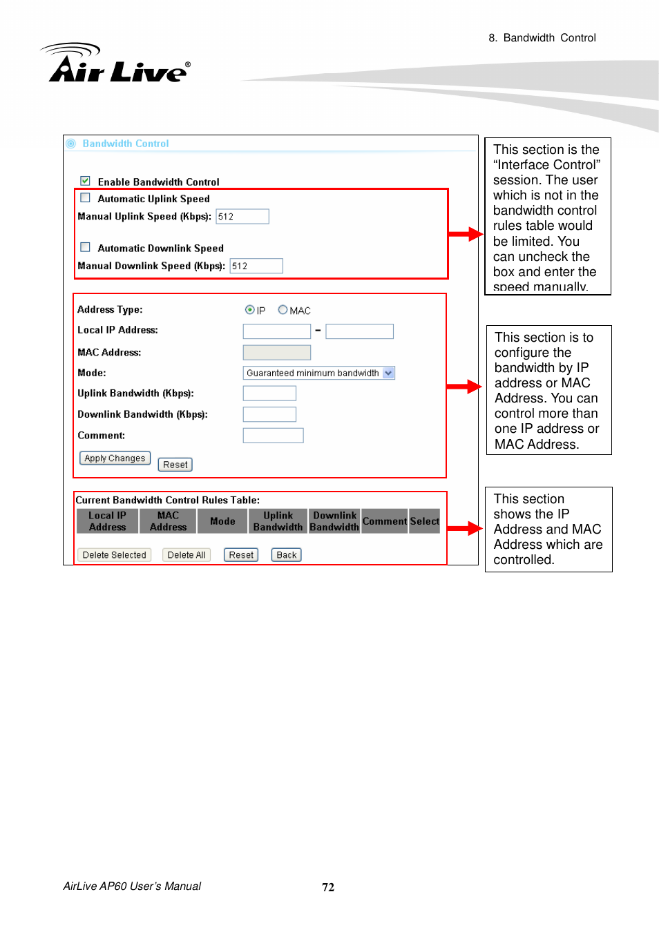 AirLive AP60 User Manual | Page 78 / 101