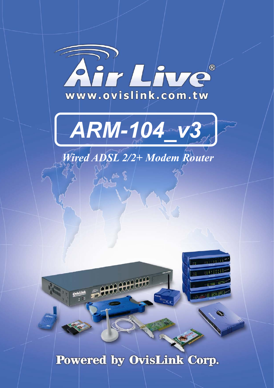 AirLive ARM-104 v3 User Manual | 148 pages