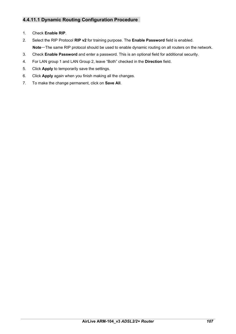AirLive ARM-104 v3 User Manual | Page 113 / 148
