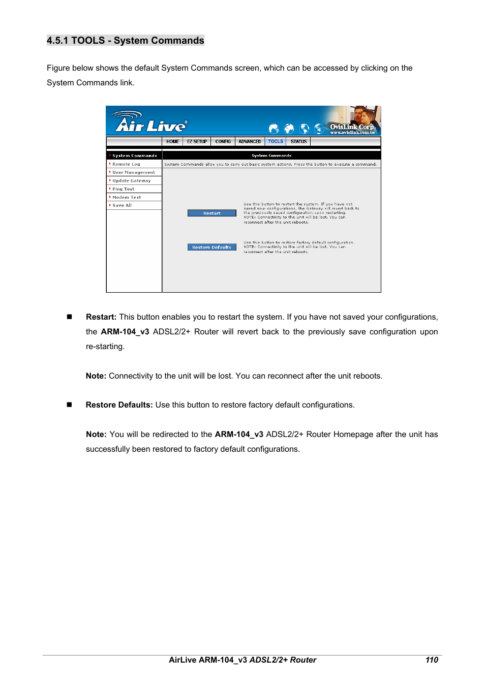 AirLive ARM-104 v3 User Manual | Page 116 / 148