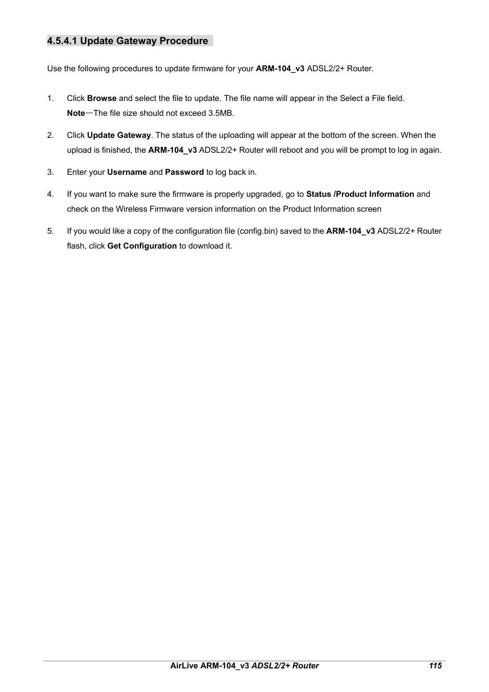 AirLive ARM-104 v3 User Manual | Page 121 / 148