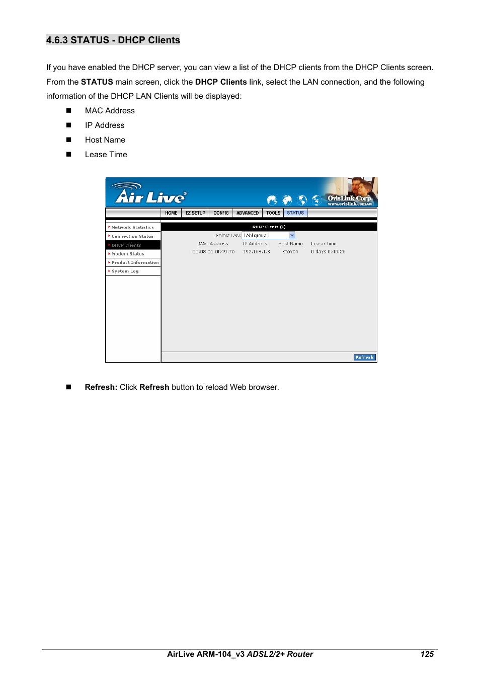 AirLive ARM-104 v3 User Manual | Page 131 / 148