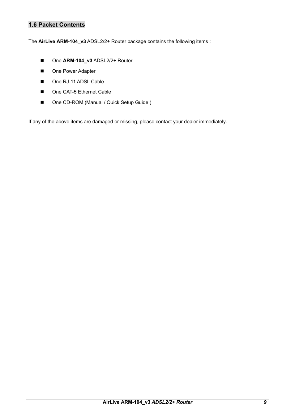 AirLive ARM-104 v3 User Manual | Page 15 / 148