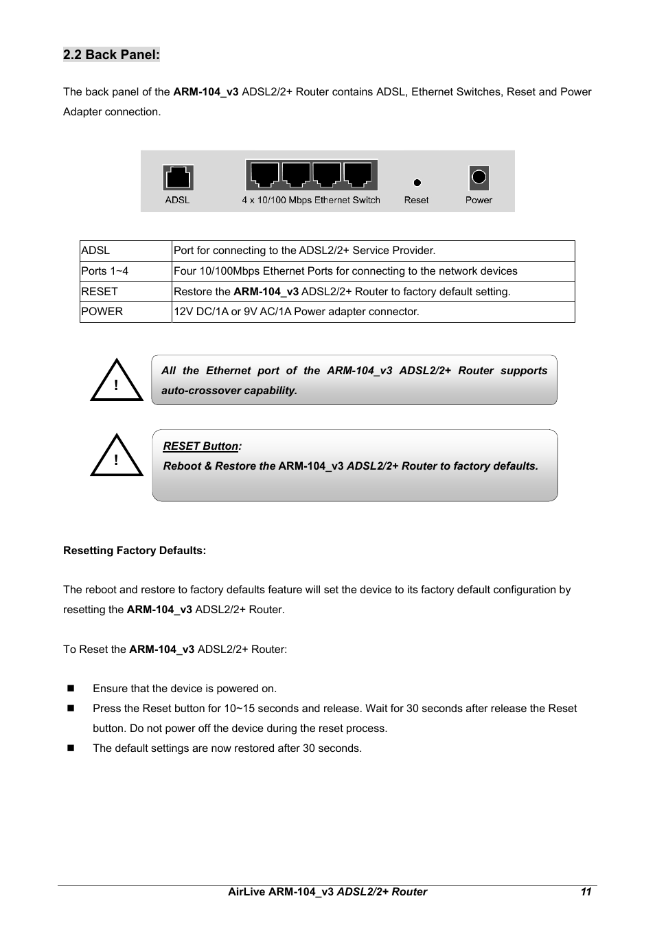 AirLive ARM-104 v3 User Manual | Page 17 / 148