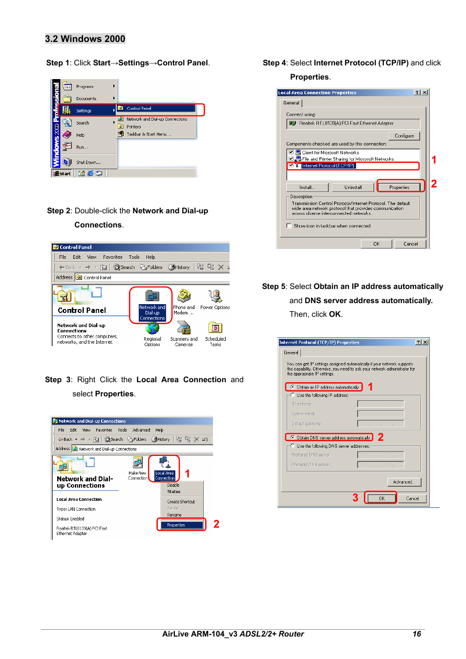 AirLive ARM-104 v3 User Manual | Page 22 / 148