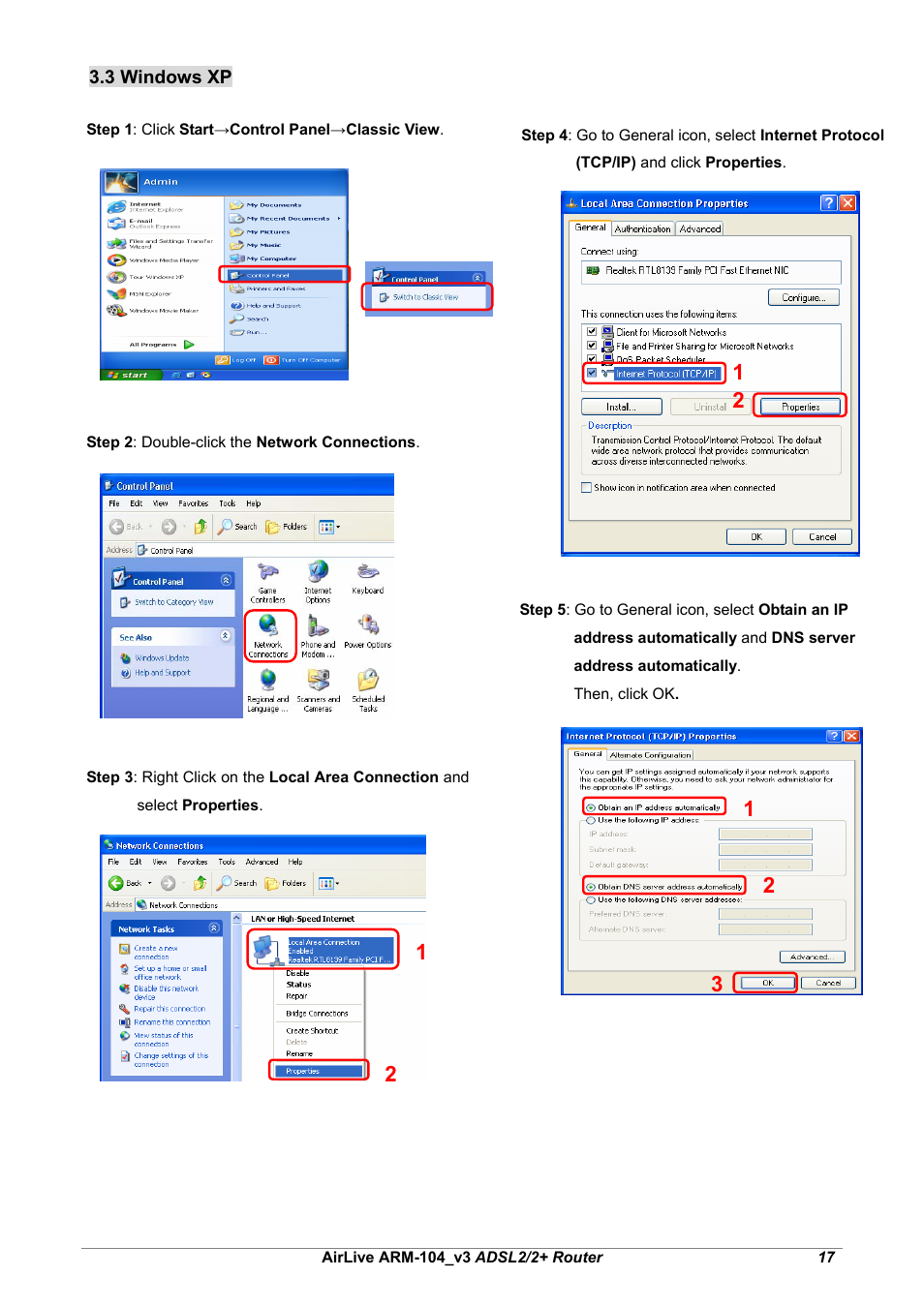 AirLive ARM-104 v3 User Manual | Page 23 / 148