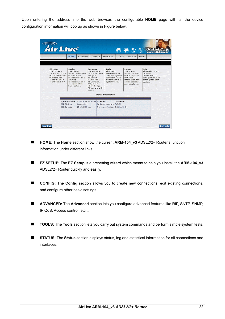 AirLive ARM-104 v3 User Manual | Page 28 / 148