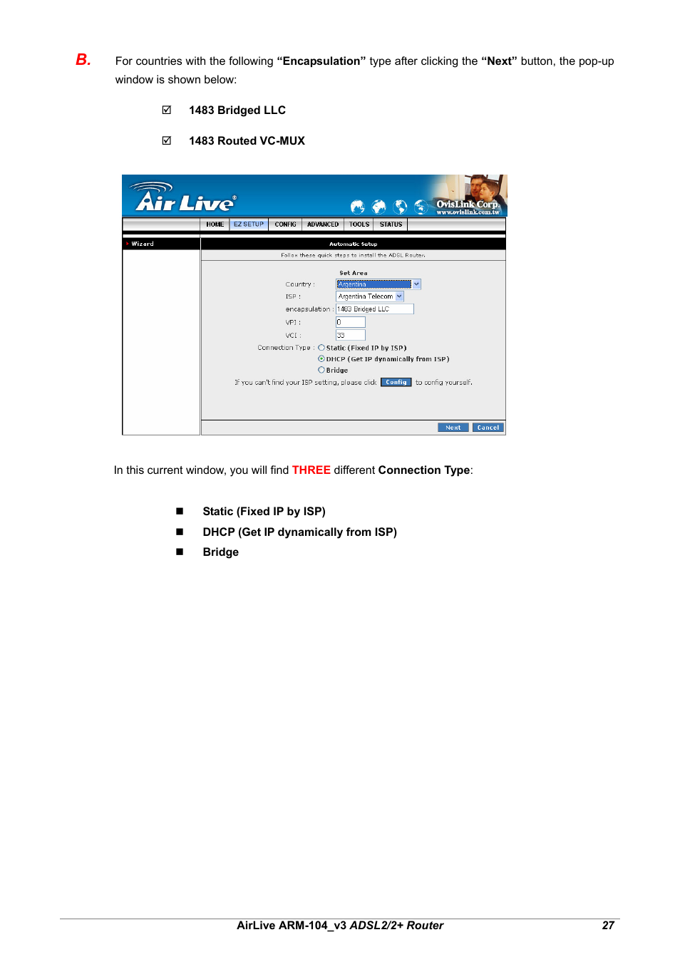 AirLive ARM-104 v3 User Manual | Page 33 / 148