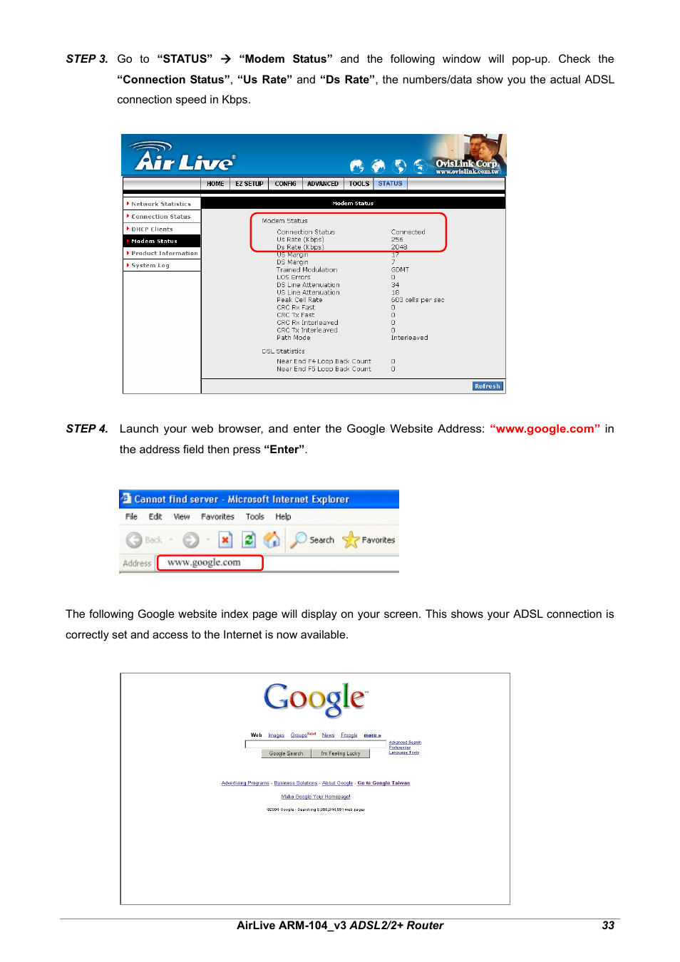 AirLive ARM-104 v3 User Manual | Page 39 / 148