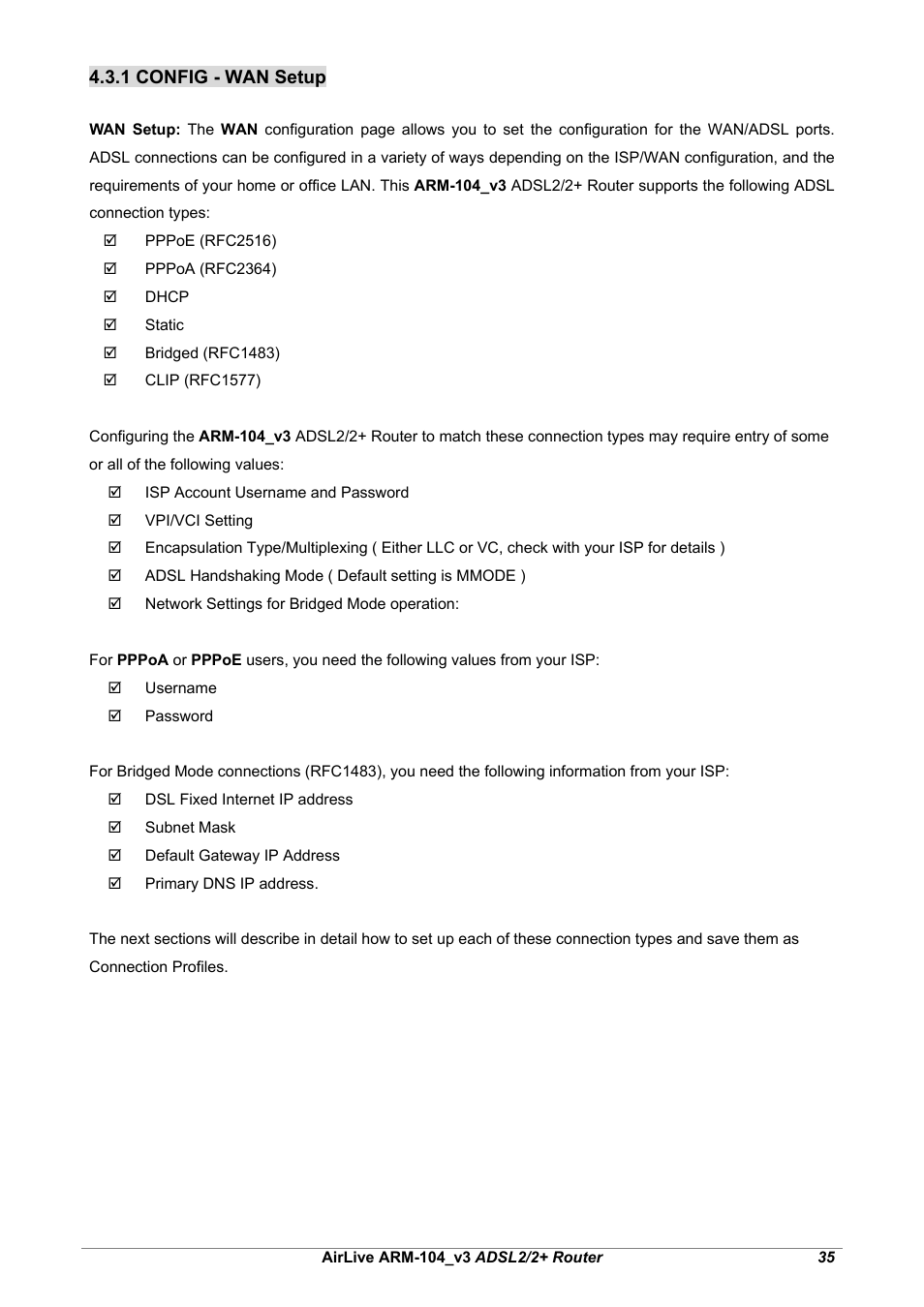 AirLive ARM-104 v3 User Manual | Page 41 / 148
