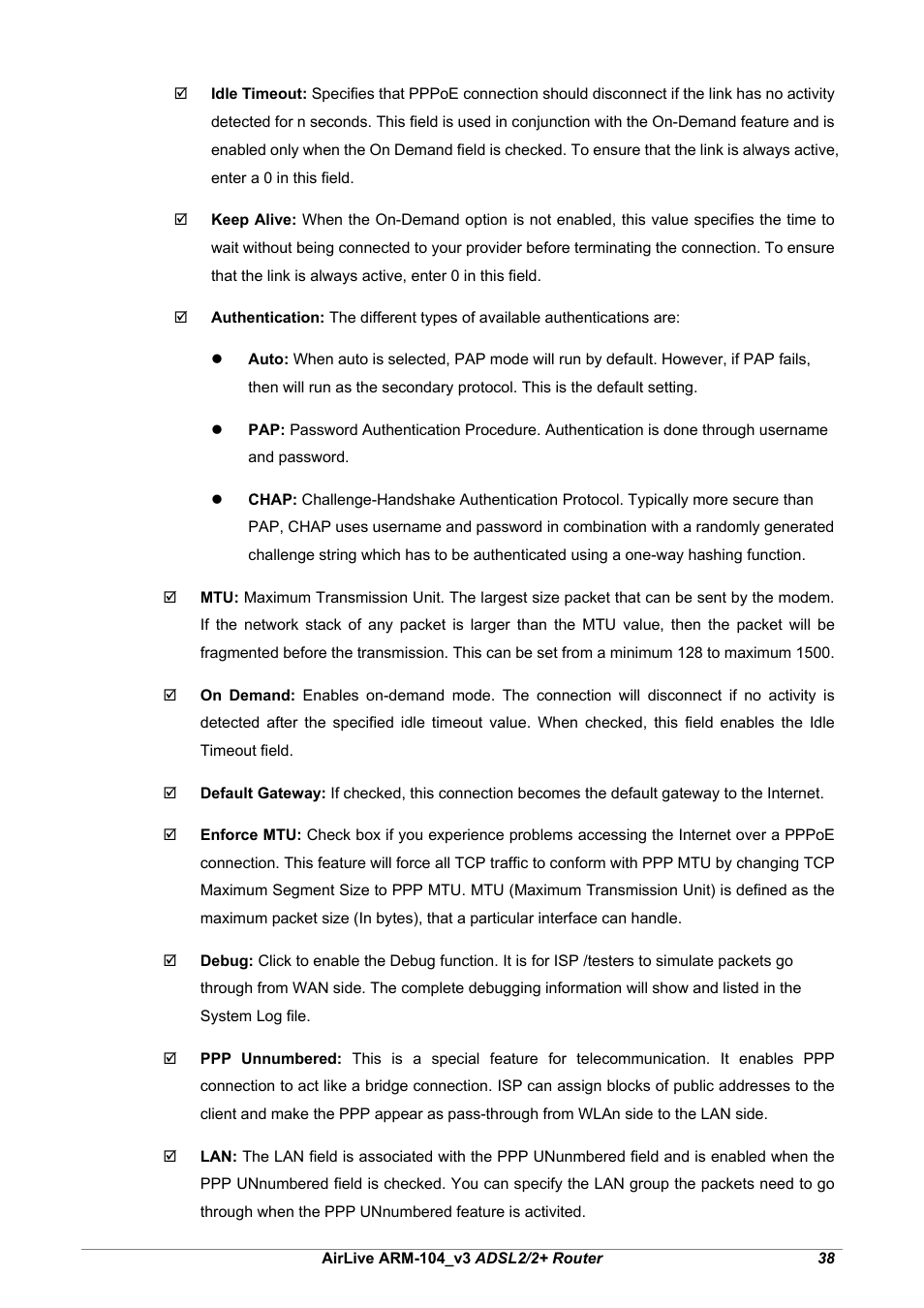 AirLive ARM-104 v3 User Manual | Page 44 / 148