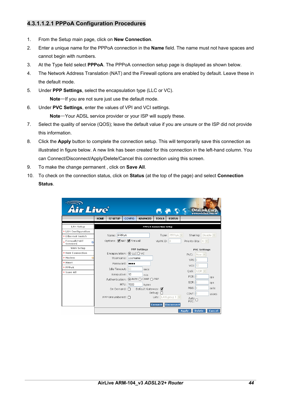 AirLive ARM-104 v3 User Manual | Page 50 / 148